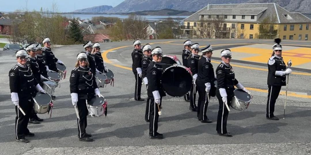 Bilde/illustrasjon om Helgeland Paradekorps Sandnessjøen