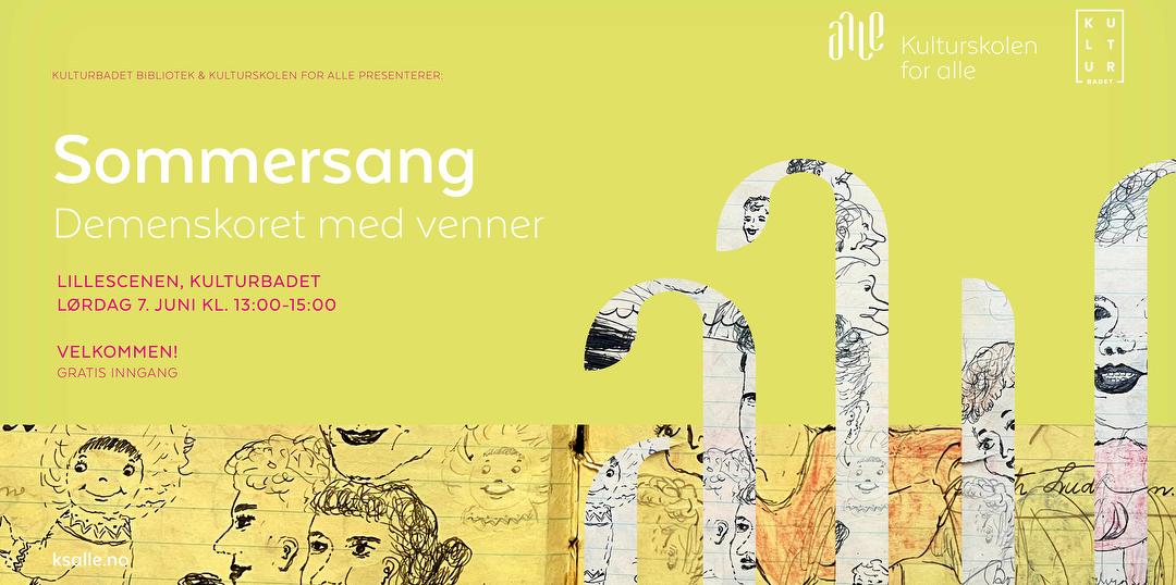 Bilde/illustrasjon for Lilly si sangbok med nåko attåt - Sommerkonsert med Kor arti' senior