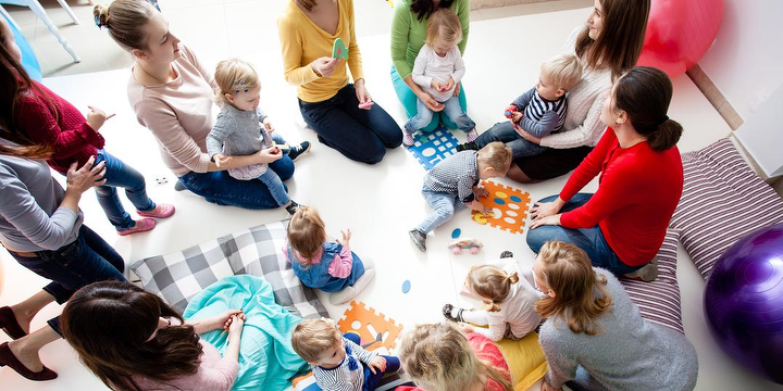 Bilde/illustrasjon for Velkommen til barseltreff på Kulturbadet. Velkommen til barseltreff på Kulturbadet.